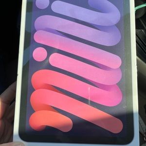 Brand new in box/cellophane wrapped; Wi-Fi only; purple; 64 GB